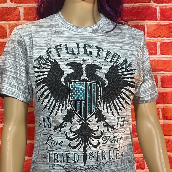 Affliction Women’s T-Shirt - Picture 7 of 12